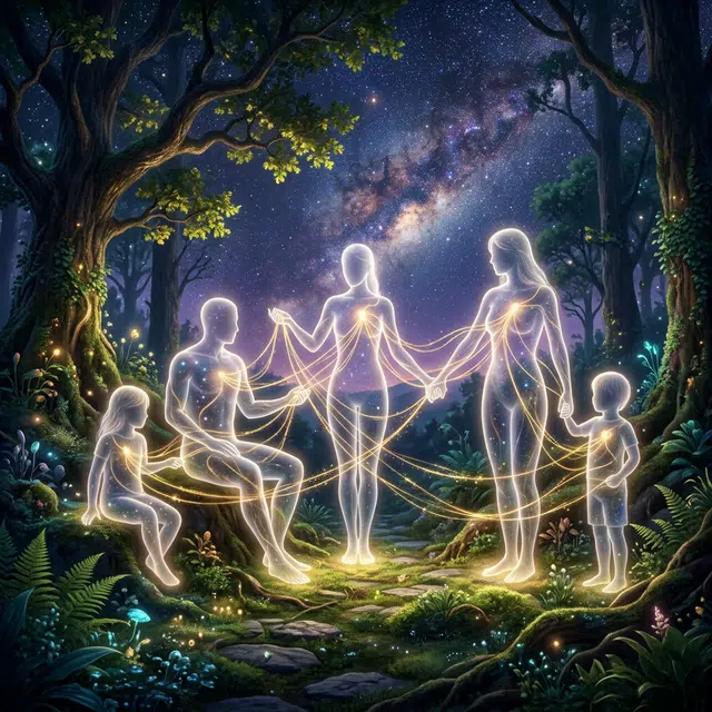 Linhagem e Karma nos Acordos de Alma