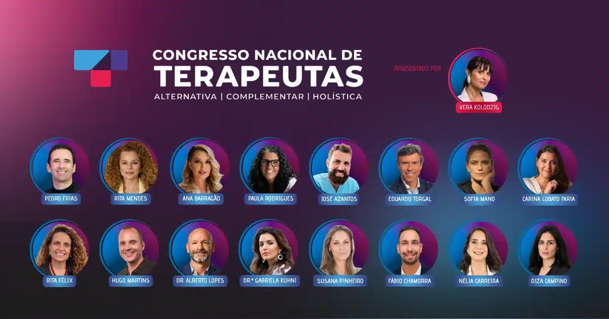 Oradores do Congresso Nacional de Terapeutas 2026