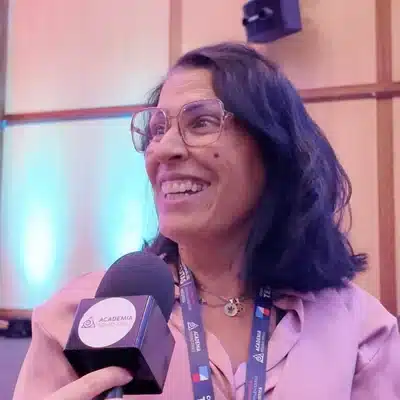 Ana Isabel, participante do Congresso Nacional de Terapeutas