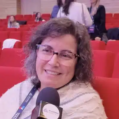 Dora, participante do Congresso Nacional de Terapeutas
